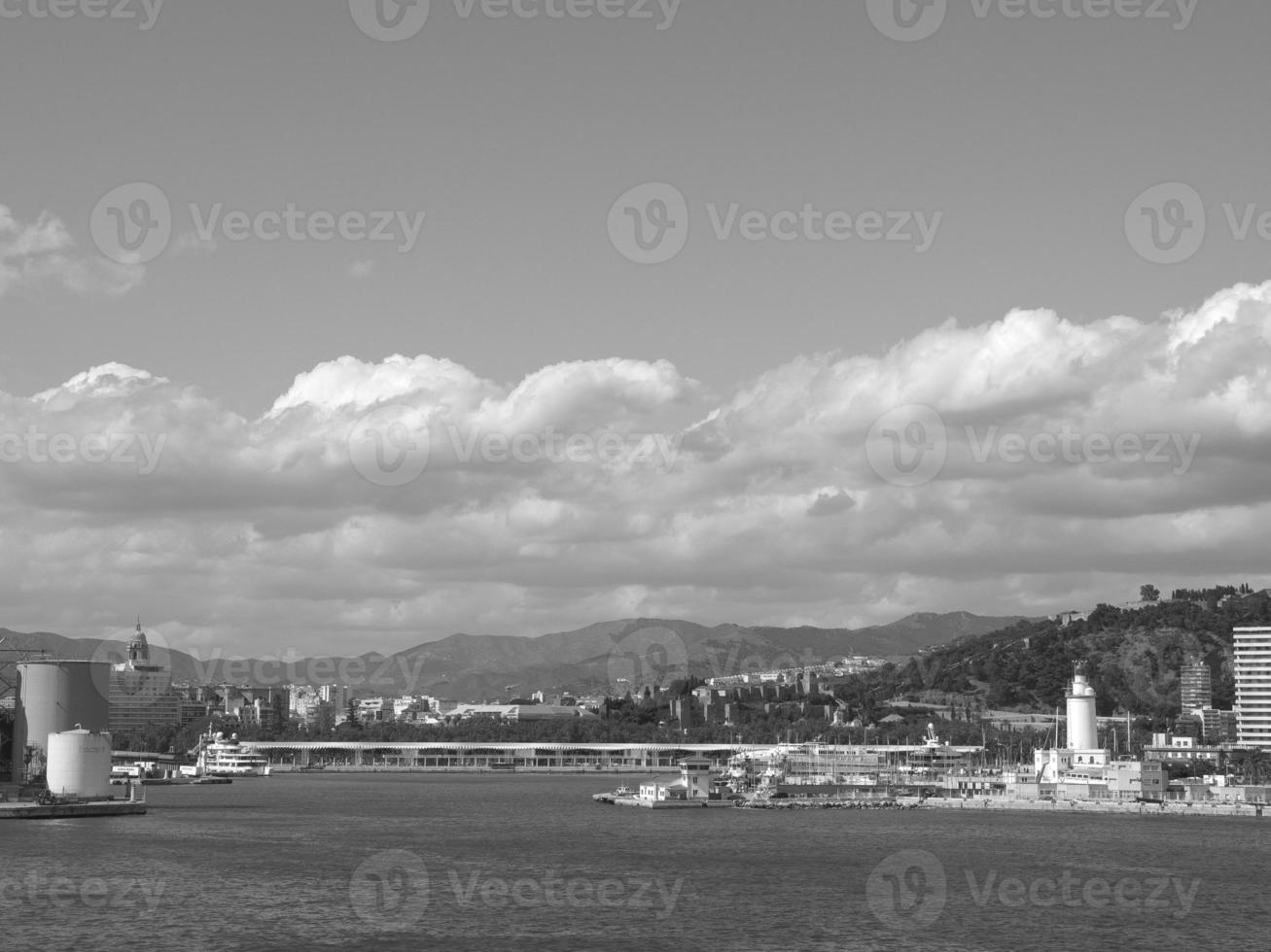 ciudad de málaga en españa foto