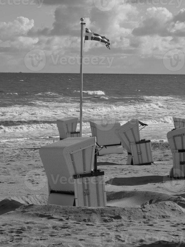 beach in the north sea photo