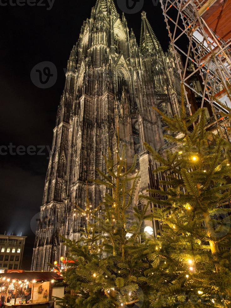 christmas time in cologne photo