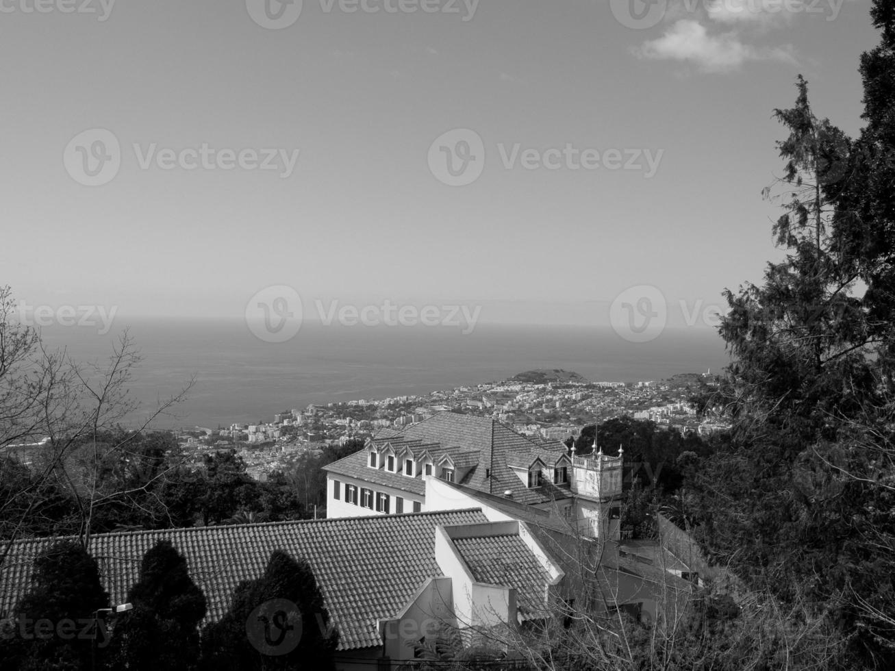 Funchal and the island madeira photo