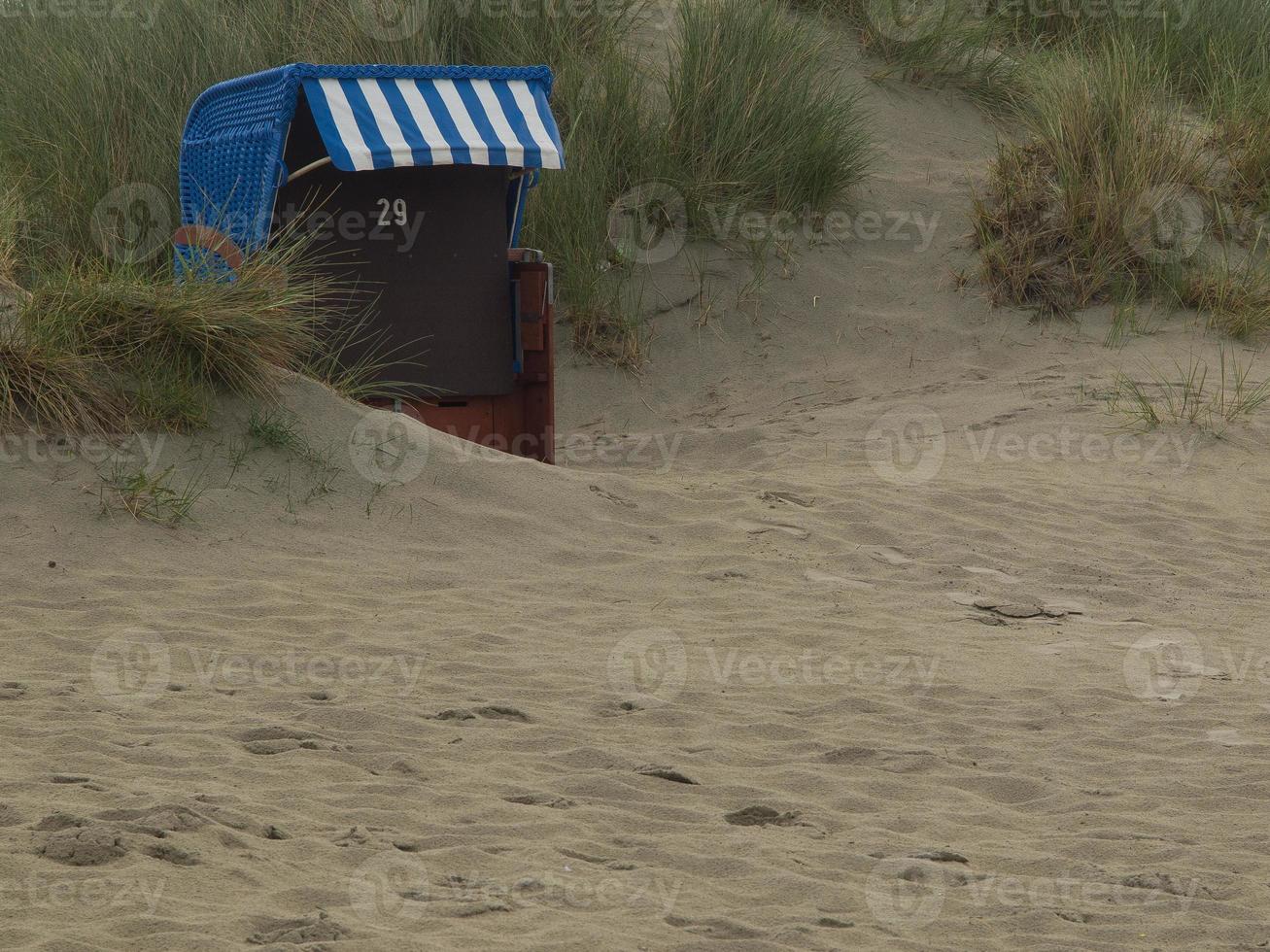 the island of Borkum in the north sea photo