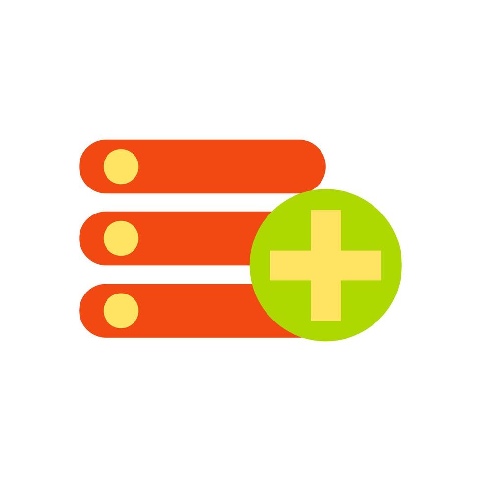 Database data vector icon technology information internet storage. Network server database web icon illustration center base. Cloud security connection backup hosting access hardware isolated