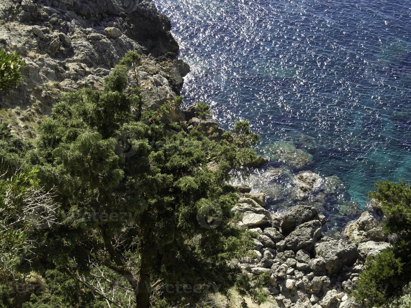 the island of corfu photo