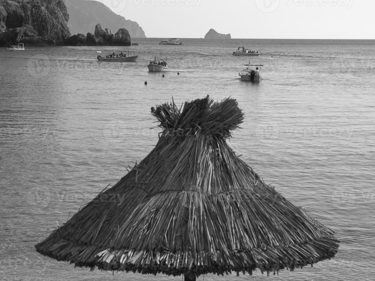 At the beach of Corfu photo