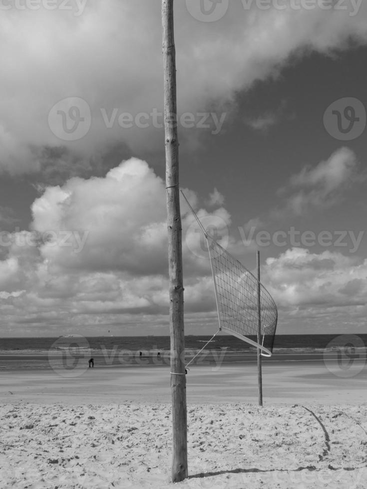 the beach of Wangerooge photo