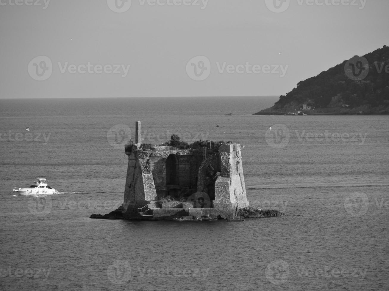 Monaco at the mediterranean sea photo