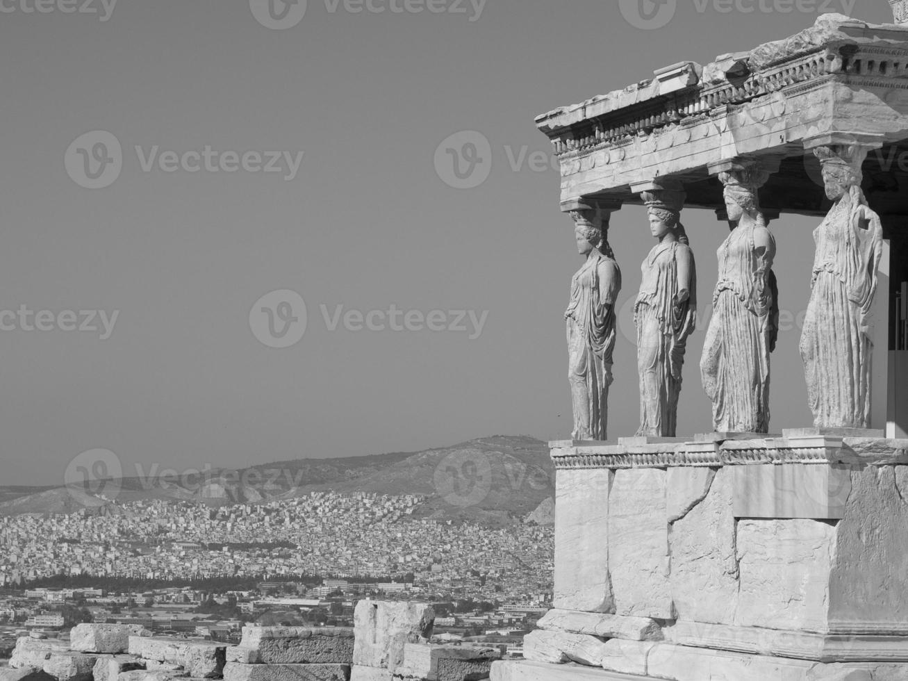 la ciudad de atenas foto