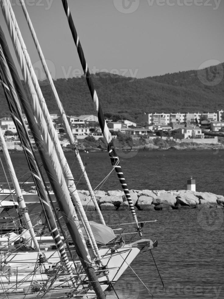 Sanary sur mer in france photo