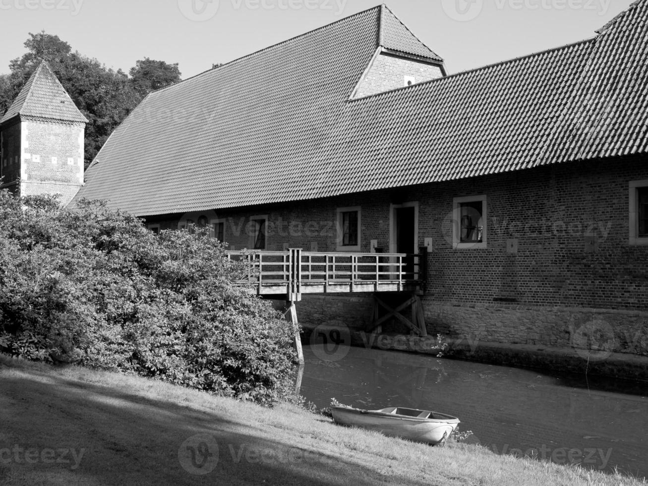 old castle in the german muensterland photo