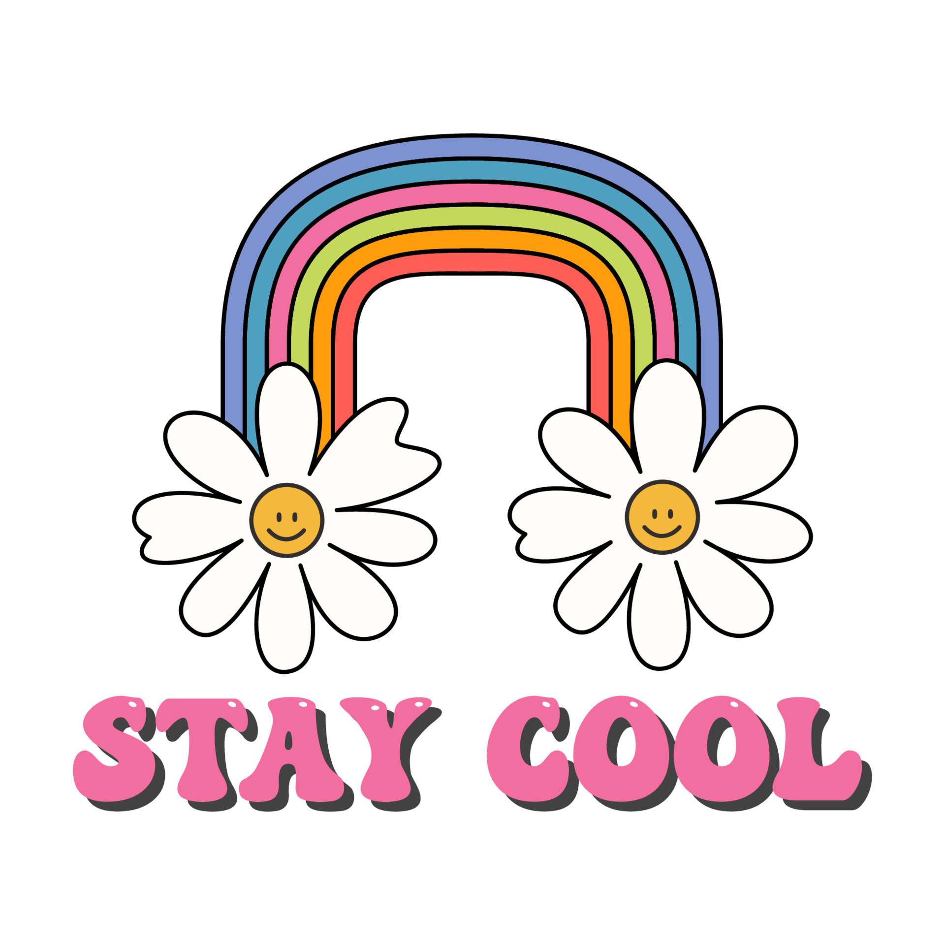 Stay Cool Sticker