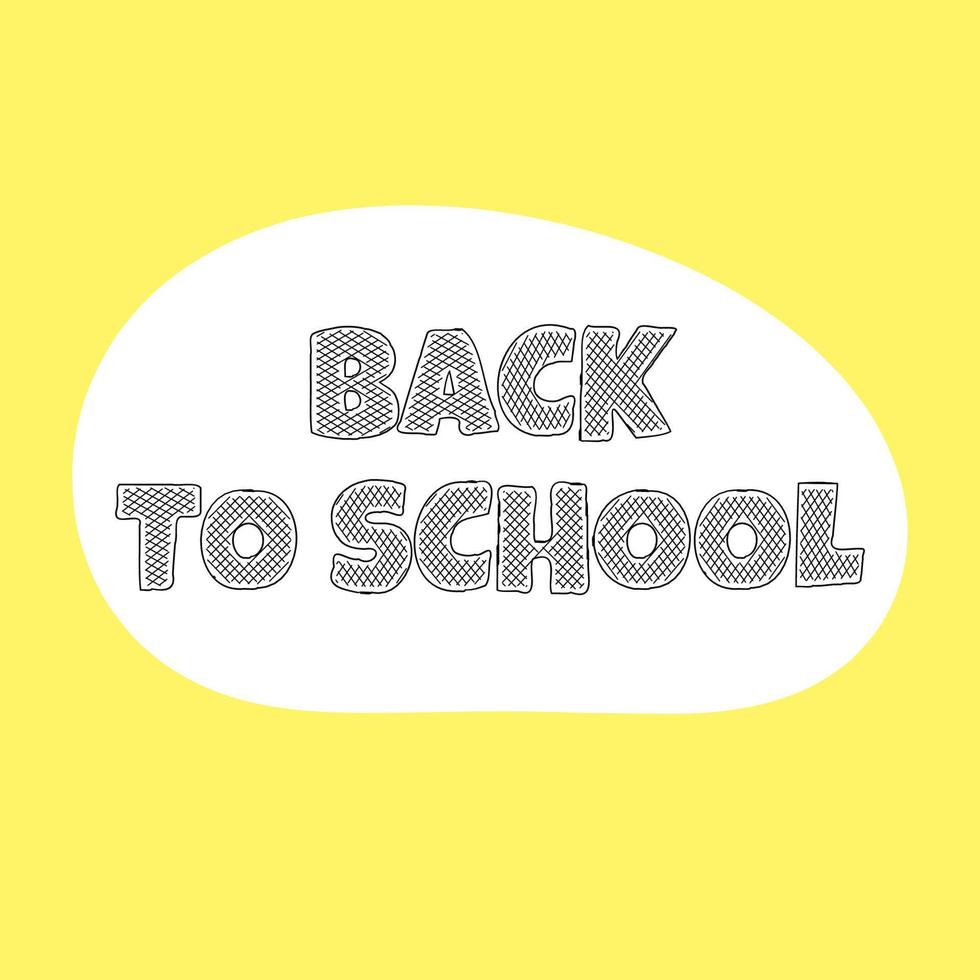 Back to school vector