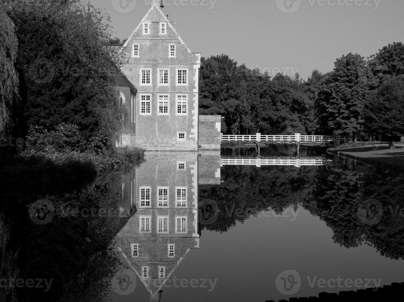 old castle in the german muensterland photo