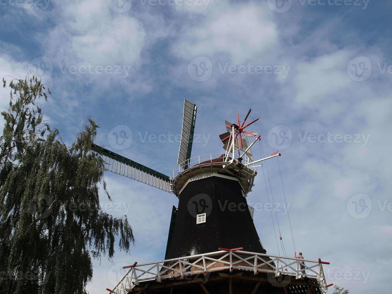 windmill in eastern frisia photo