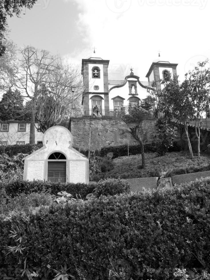 Funchal and the island madeira photo