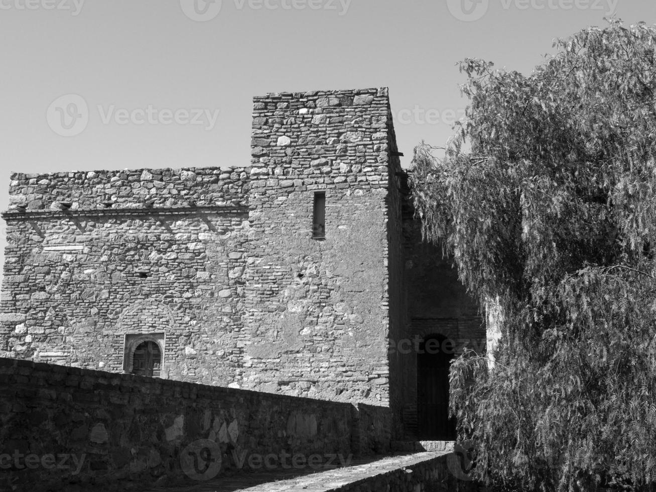 malaga city in spain photo