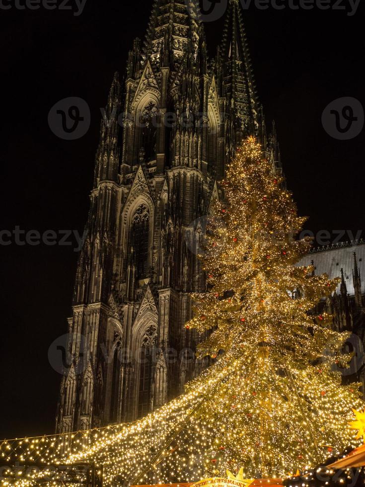 christmas time in cologne photo