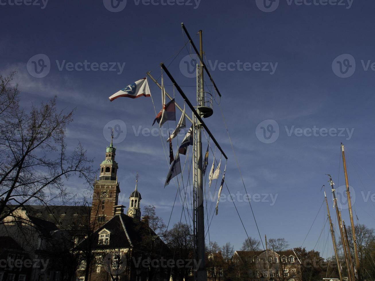 Leer city in germany photo