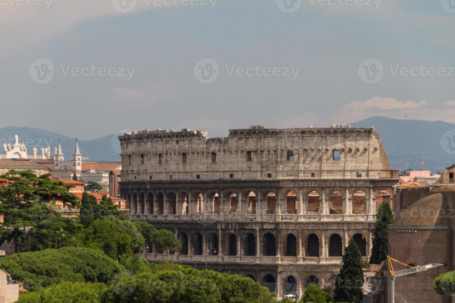 Colosseum of Rome, Italy photo