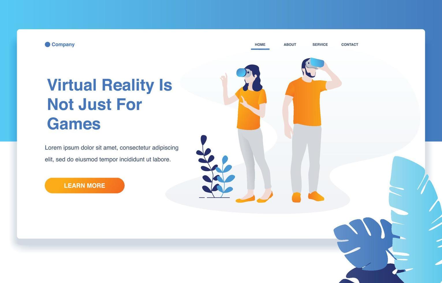 People Use Virtual Reality For Learning vector