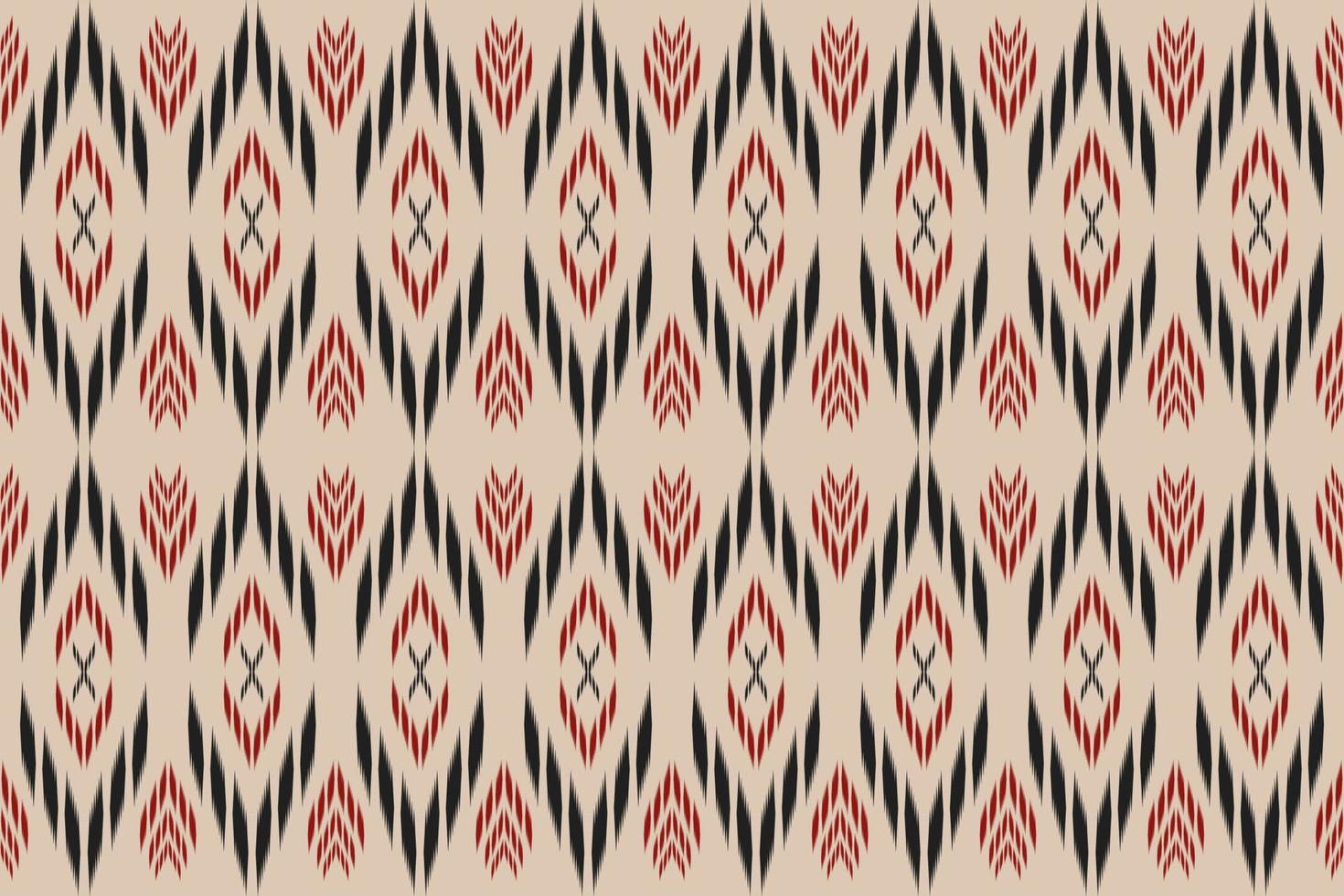 Ethnic oriental ikat seamless pattern traditional. Fabric Indian style. Design for background, wallpaper, vector illustration, fabric, clothing, carpet, textile, batik, embroidery.