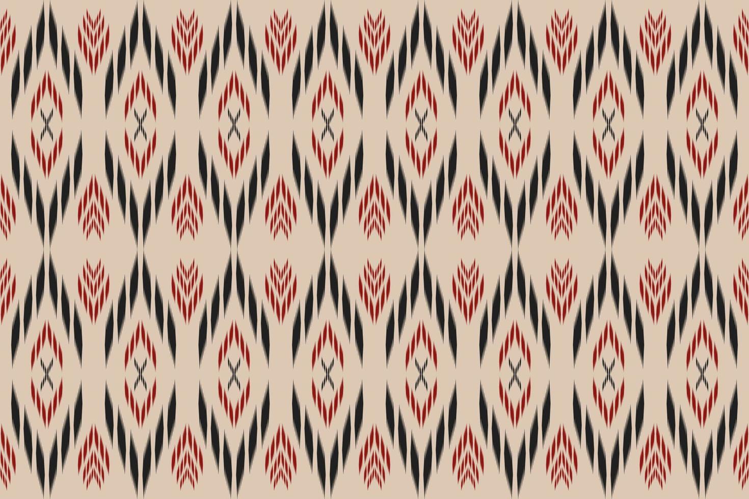 étnico oriental ikat de patrones sin fisuras tradicional. tela estilo indio. diseño para fondo, papel pintado, ilustración vectorial, tela, ropa, moqueta, textil, batik, bordado. vector