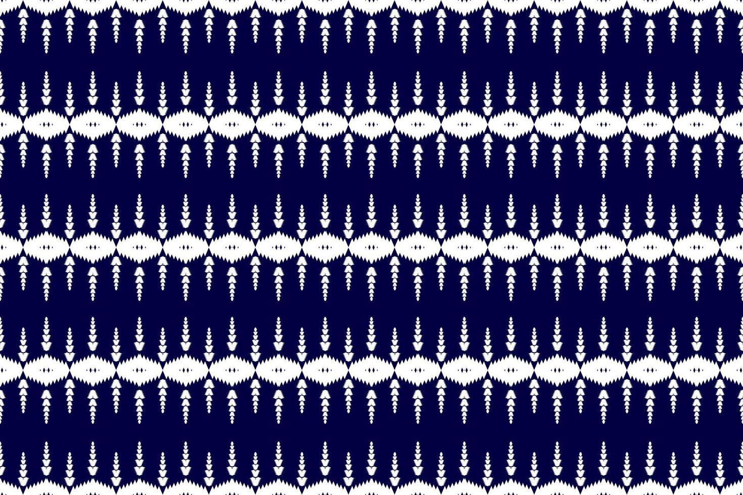 Ikat seamless pattern traditional. Fabric ethnic style. Design for background, wallpaper, vector illustration, fabric, clothing, carpet, textile, batik, embroidery.