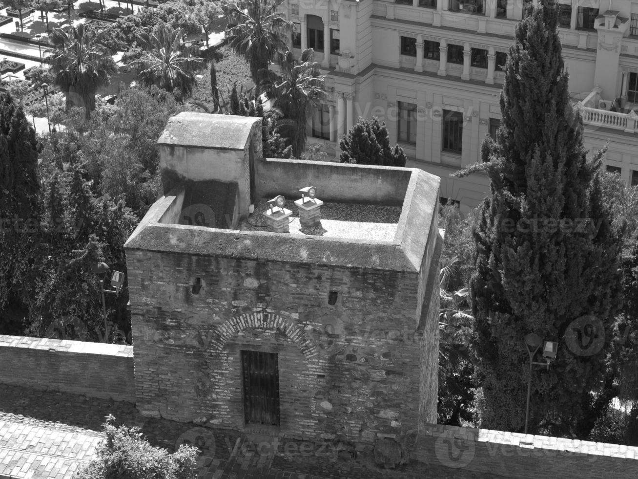 malaga city in spain photo