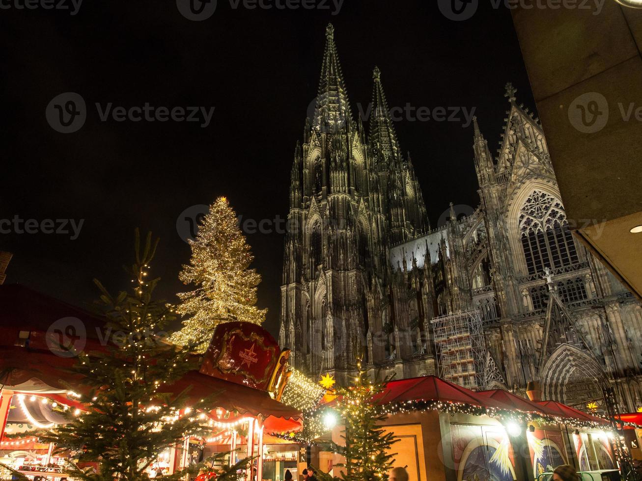 christmas time in cologne photo