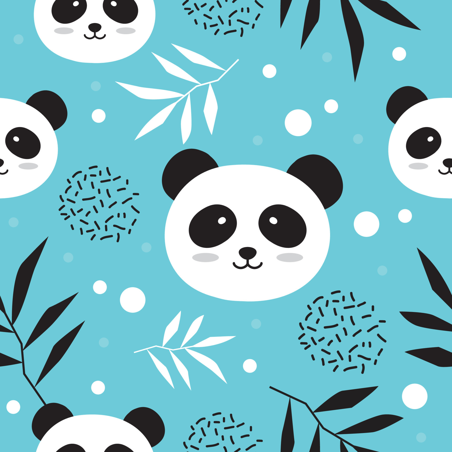 cute panda seamless pattern with light blue background 10910970 Vector Art at Vecteezy cute panda seamless pattern with light blue background 10910970 Vector Art at Vecteezy
