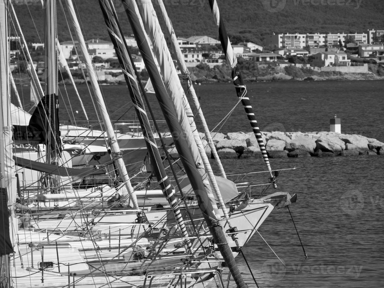 Sanary sur mer in france photo
