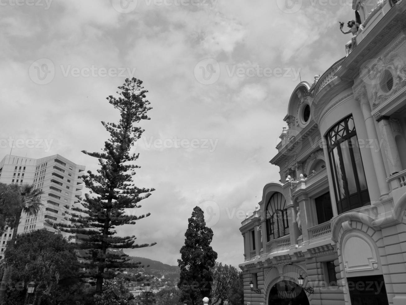 Monaco at the mediterranean sea photo