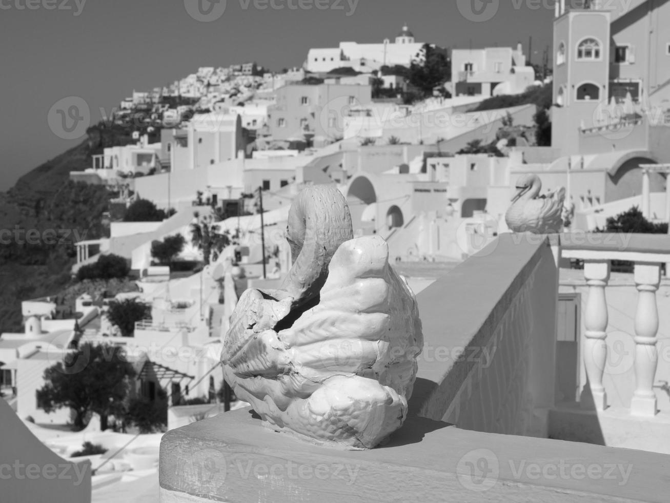santorini in greece photo