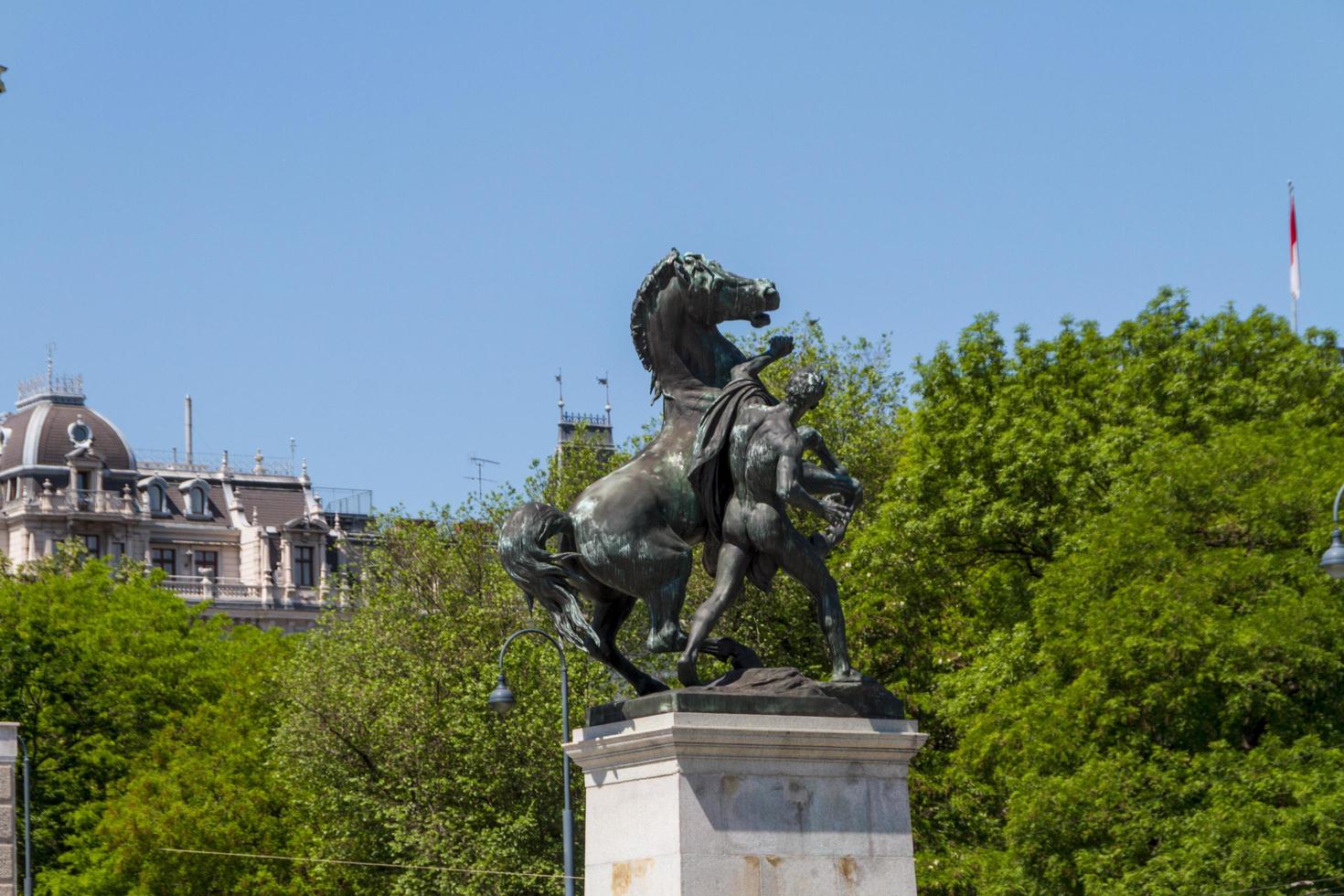 viena, austria, 2022 - vista de viena foto