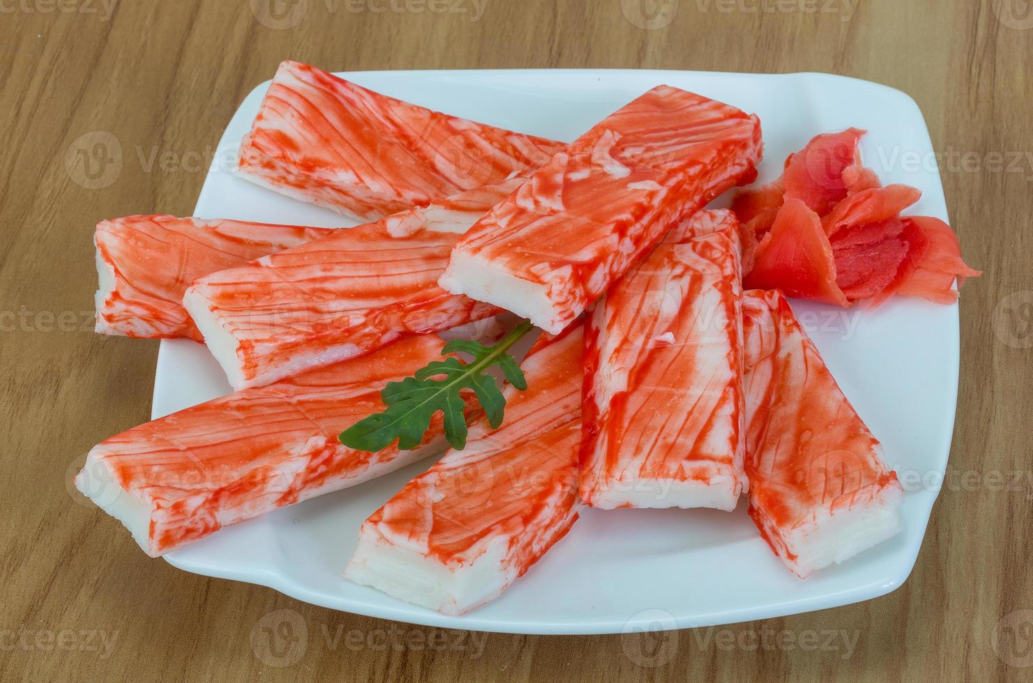 Imitation crab sticks 10913239 Stock Photo at Vecteezy