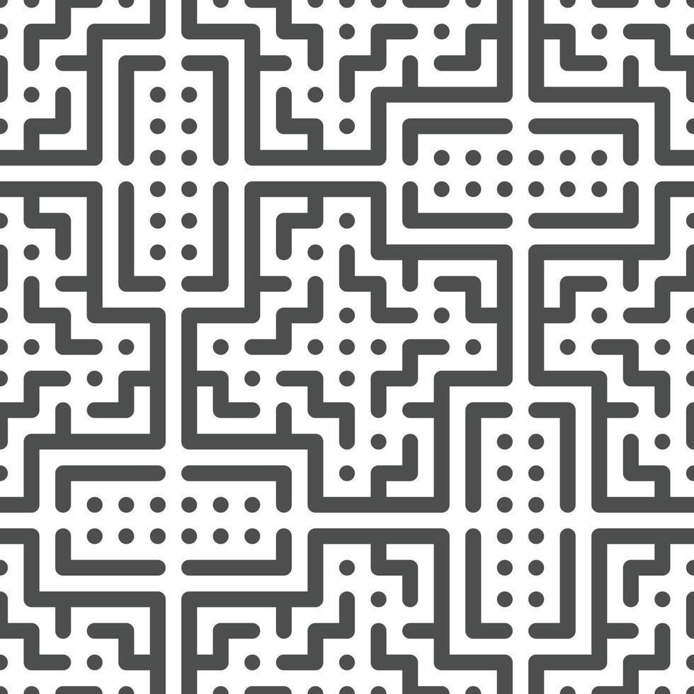 Abstract seamless geometric shape lines pattern vector
