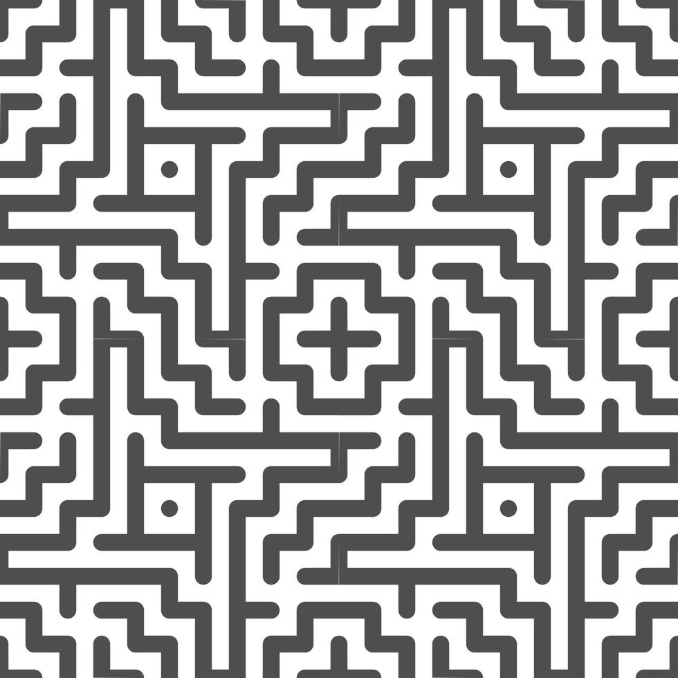 Abstract seamless geometric shape lines pattern vector
