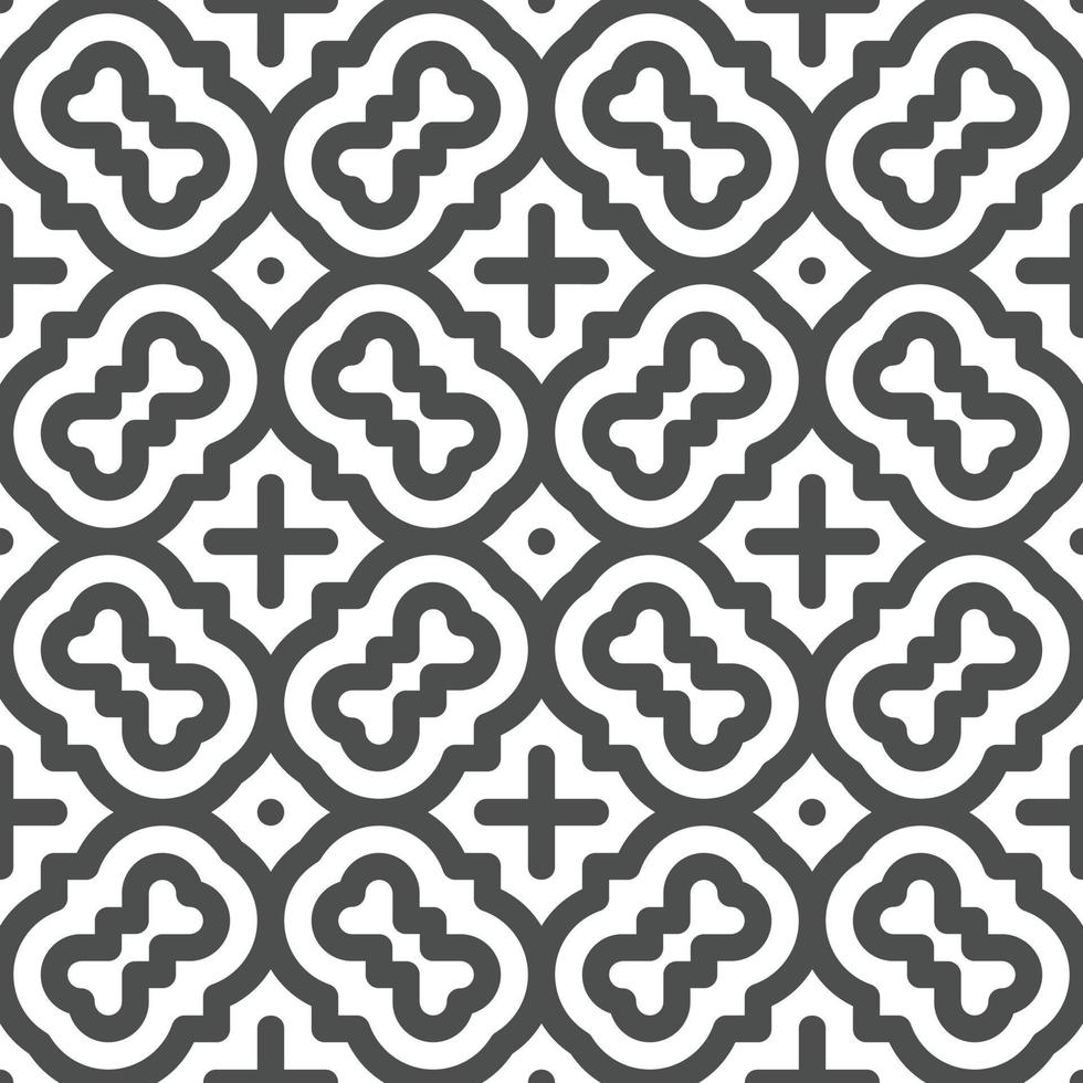 Abstract seamless geometric shape lines pattern vector