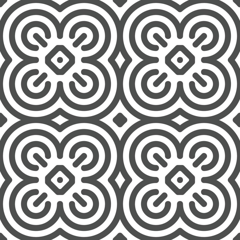 Abstract seamless geometric shape lines pattern vector