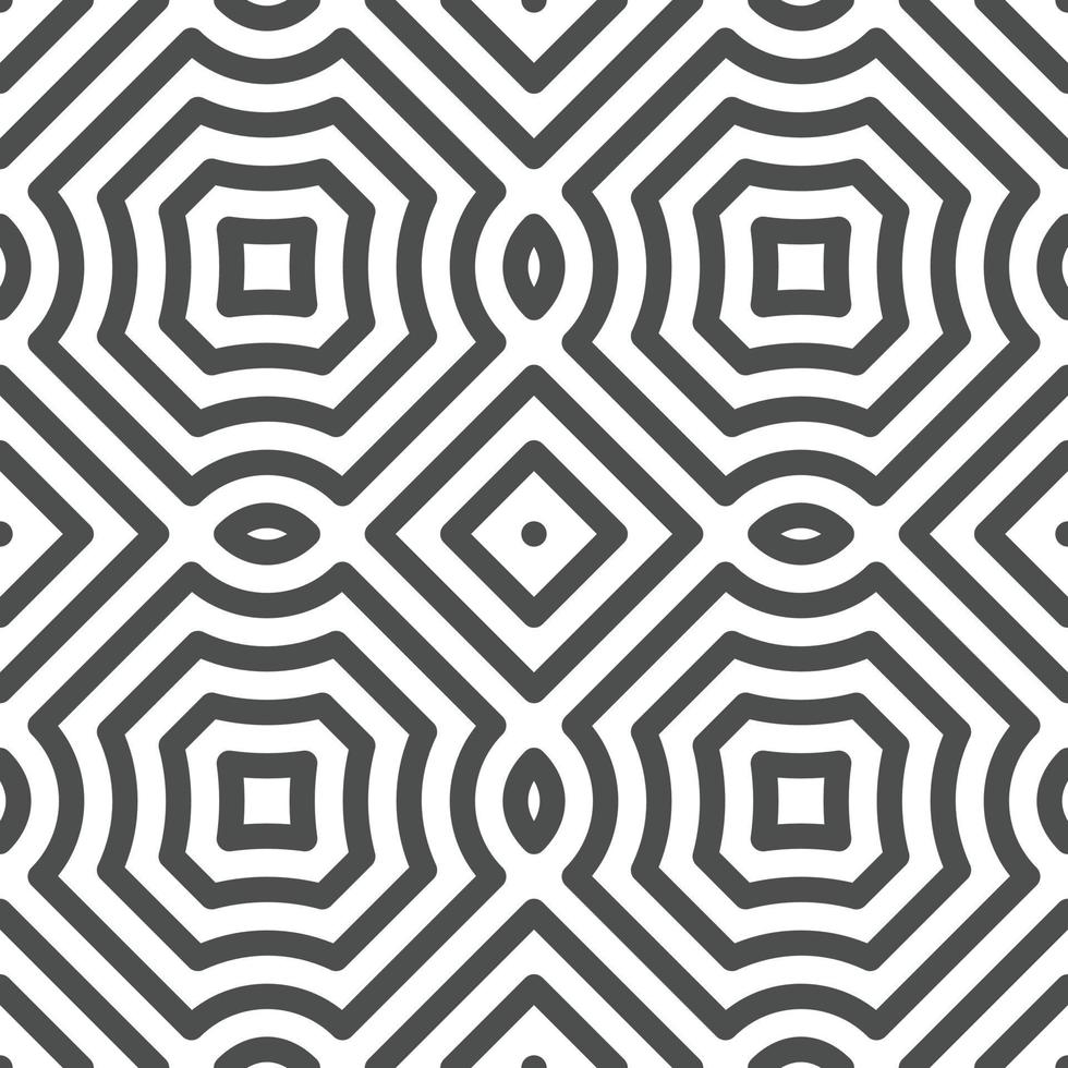 Abstract seamless geometric shape lines pattern vector