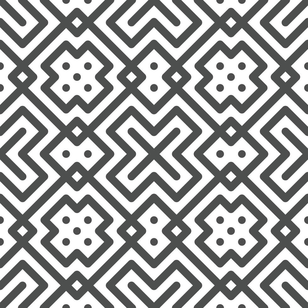 Abstract seamless geometric shape lines pattern vector