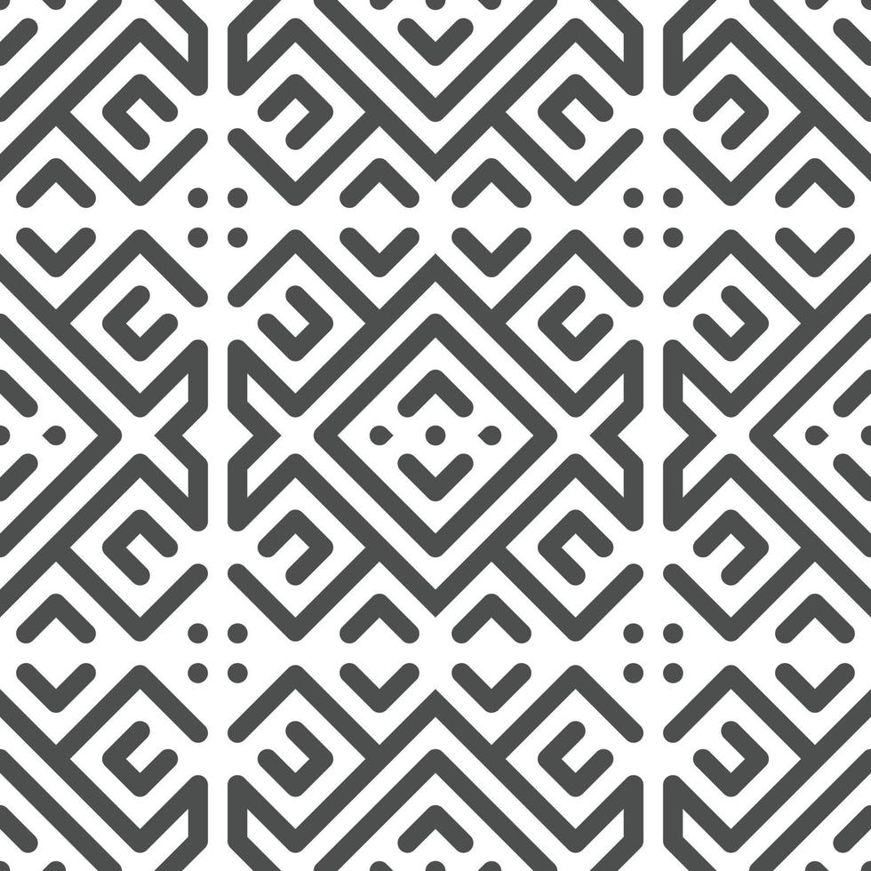 Abstract seamless geometric shape lines pattern vector