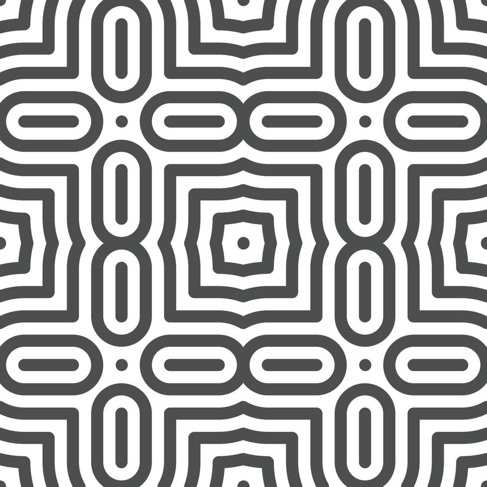 Abstract seamless geometric shape lines pattern vector