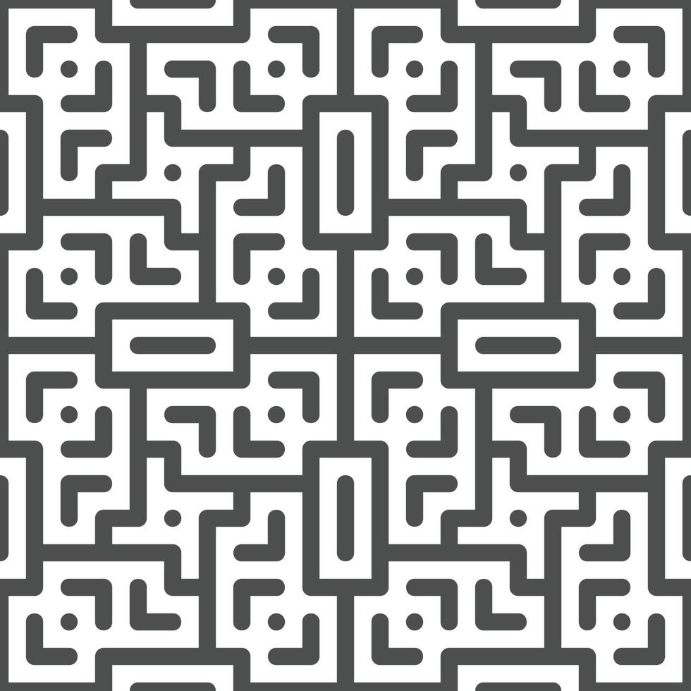 Abstract seamless geometric shape lines pattern vector