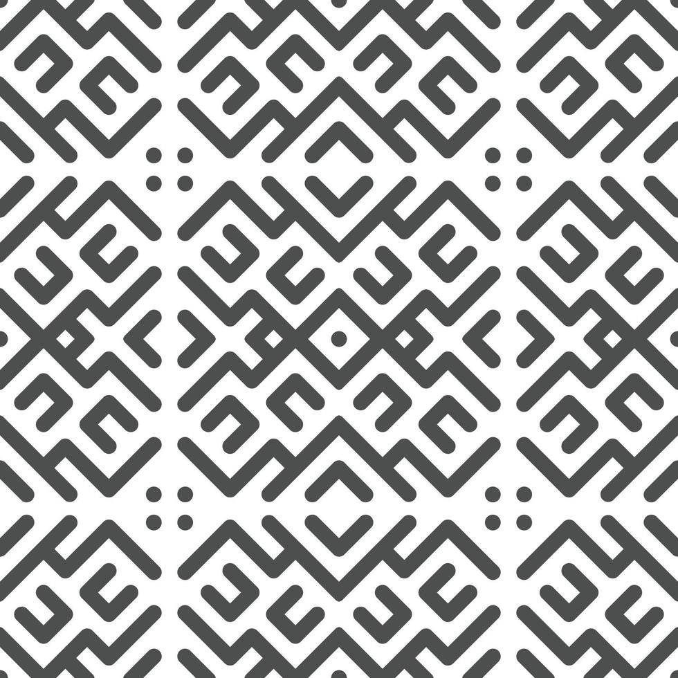 Abstract seamless geometric shape lines pattern vector