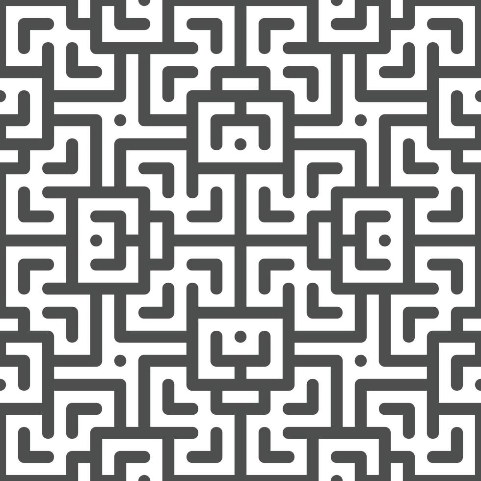 Abstract seamless geometric shape lines pattern vector