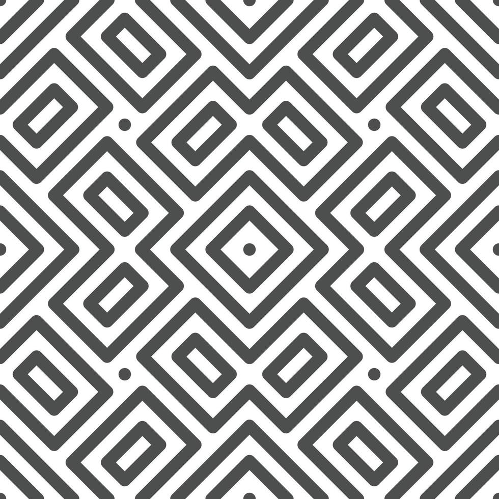 Abstract seamless geometric shape lines pattern vector