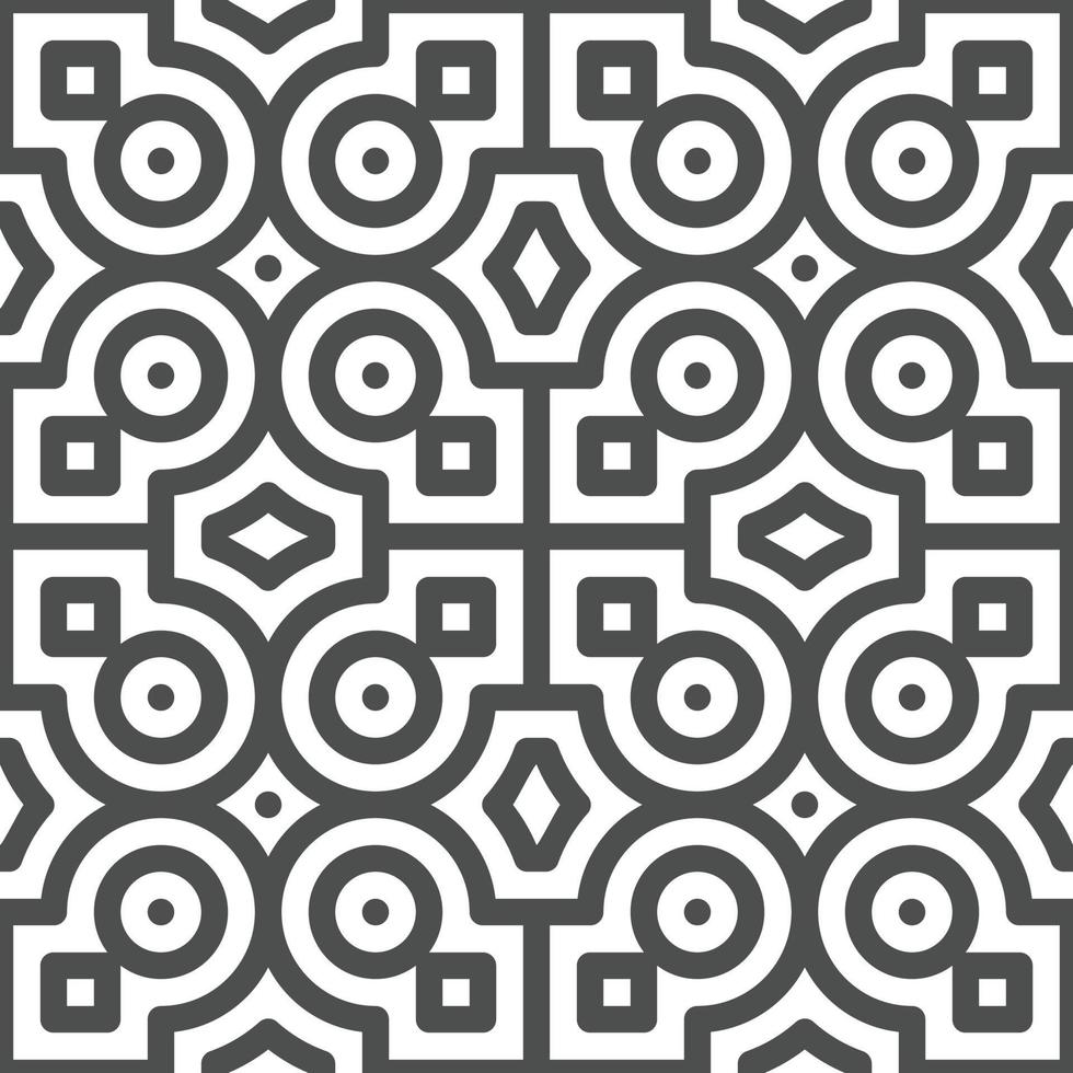 Abstract seamless geometric shape lines pattern vector