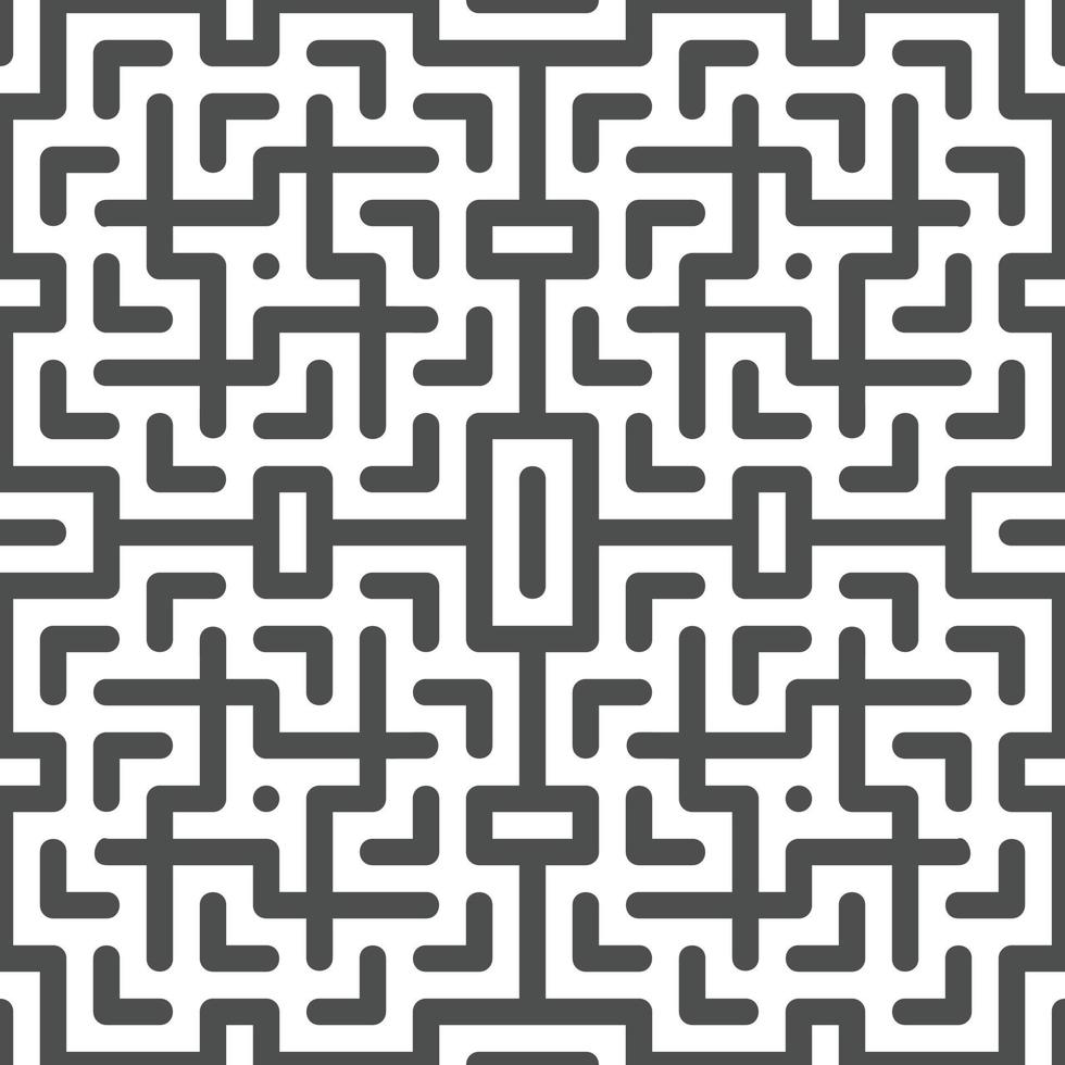 Abstract seamless geometric shape lines pattern vector