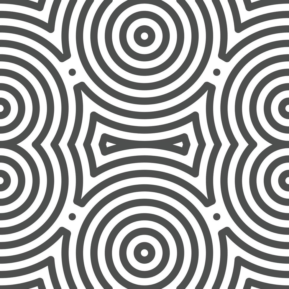 Abstract seamless geometric shape lines pattern vector