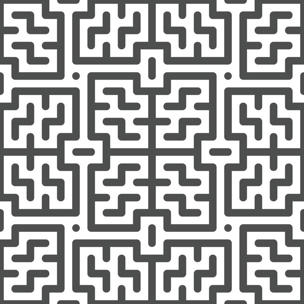 Abstract seamless geometric shape lines pattern 10 vector